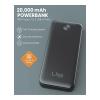 Moxedo Lite 20,000 mAh Fast Charging With 2 USB A Ports And 1 USB C Input Output Port, Power Bank, MX-PB012-33014-01