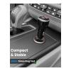 Moxedo, PPS Technology PD 3.0 With USB C, USB A And Lightning Ports Compatible With Android And Apple Devices, 51W Ultra Fast Car Charger, MX-CC028-32355-01