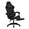 Deadskull, Computer Chair, Gaming Chair With Footrest And Headrest, Black-28830-01