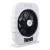 Clikon, Over Charge Protection, 12 Inch Rechargeable Box Fan With LED Light, CK2226-35084-01