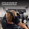 Logitech Astro A50 X, 24 Hours Playtime, Dolby Atmos, Lightspeed Bluetooth Wireless Gaming Headset With Base Station For Xbox PlayStation PC And Mac, Black-35745-01