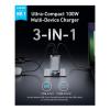 Anker GaN Prime 100W USB C Foldable 3 Port Charger, A2688241-29023-01