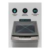 Geepas, Fully Digital Control And Automatic Top Load Washing Machine, 8 Wash Programs With Strong Pulsator, 8KG Fully Automatic Washing Machine, Metallic Grey, GFWM8823SX -30944-01