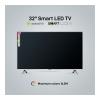 Geepas, Slim LED, 3.5mm, 1 HDMI And 2 USB Ports, WiFi, Card Slot, YouTube, Netflix, Amazon Prime Compatibility, 32 Inch Android HD Smart LED TV, GLED3202SEHD-33556-01