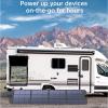 Choetech 120W foldable solar panel charger portable for outdoor and camping use-36603-01