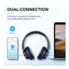 Anker Soundcore Q20i, Hybrid Active Noise Cancelling, 40h Playtime In ANC Mode, Hi Res Audio, Deep Bass, Personalization via App, Wireless Bluetooth Over Ear Headphones, Blue, A3004H11-29138-01