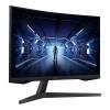    Samsung Odyssey G5 G55C, 32 Inch 165Hz Refresh Rate Curved Display, HDR10, Flicker Free, Eye Saver Mode, FreeSync, Curved Gaming Monitor, LS32CG552EMXUE -32678-01