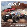 MJX Hyper Go 20208, 4x4 Brushless Rc Truck Hyper 4wd Rc Car All Road RC Drift Car Brushless Scale 2.4G 4wd High Speed Electric, Terreneitor 4x4 Carros, 1/20 High Speed Rc Car-35130-01