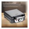Geepas, 4 Slice Non Stick Electric Belgian Waffle Maker With Adjustable Temperature Control, 1100W Electric Waffle Maker, GWM5417 -32228-01