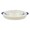 Royalford 3.2L Zenex Insulated Glass Oval Hotpot -11055-01