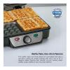 Geepas, 4 Slice Non Stick Electric Belgian Waffle Maker With Adjustable Temperature Control, 1100W Electric Waffle Maker, GWM5417 -32229-01