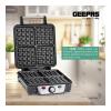 Geepas, 4 Slice Non Stick Electric Belgian Waffle Maker With Adjustable Temperature Control, 1100W Electric Waffle Maker, GWM5417 -32227-01