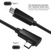 16ft Link Cable USB 3.2 Gen1 for Oculus Quest 1/Quest 2/Quest Type-C-C Right Angle Fast Charger Cord, 90 Degree Elbow Design More Stable Without Falling Off-35355-01