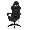 Deadskull, Computer Chair, Gaming Chair With Footrest And Headrest, Black-28831-01