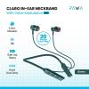 Pawa Claro ENC Bluetooth Wireless Neckband With Voice Modulation, Crystal Sound Clarity, Green-19158-01