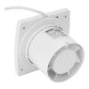 Geepas, Rust Free, Speed 1300 RPM, ABS Material, 13W Power, Air Volume 150M3H, Noise 40dB, 4 Inch Duct Fan, White, GF21194-33331-01