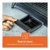 Geepas, Adjustable Thermostat, Non Stick Smokeless Grill Indoor With Glass Lid, Overheat Protection, On Indicator Light, 1600W Electric Barbeque Grill, GBG63040-28795-01