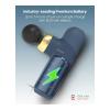 Moxedo, Deep Tissue Massager With 4 Interchangeable Massage Heads, Portable Multi Function Muscle Pro Massager, Navy Blue, MX-MSG012-BL-33187-01