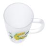Royalford 342ml Glass Frosty Mug With Cap -11029-01