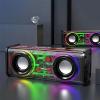  Colorful LED V8 wireless speaker , BT 5.0-3412-01