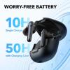 Anker Soundcore Liberty 4 NC, Noise Reduction, 49dB Adaptive Noise Cancelling, Hi Resolution Sound, LDAC Support, 50H Battery, Wireless Charging, Fast Charge, Wireless Earbuds, Black, A3947H11-21584-01