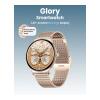 Moxedo Glory, 1.43 Inch Amoled HD Display Fitness Watch Real Time Health Monitoring, 100 Plus Watch Faces, 120 Plus Sports Modes Fitness Activity Tracker, For iOS And Android, Smart Watch For Women, Rose Gold, MX-SW012-RG-33004-01