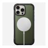 Nomad Rugged Case, 15ft Drop Protection, MagSafe And Wireless Charging Compatible, Anodized Aluminum Buttons, Protective Phone Case For iPhone 16 Pro, Forest-34278-01