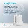 Powerology 8in1 Station 10000mAh PD 120W QC Wireless Power, Bank-35767-01