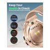 Moxedo Glory, 1.43 Inch Amoled HD Display Fitness Watch Real Time Health Monitoring, 100 Plus Watch Faces, 120 Plus Sports Modes Fitness Activity Tracker, For iOS And Android, Smart Watch For Women, Rose Gold, MX-SW012-RG-33001-01