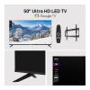 Geepas, Dolby Audio, Ultra HD LED TV, Built In Chromecast, Remote Control, HDMI And USB Ports, Licensed Contents And Pre Installed Apps, WiFi And Screen Sharing, 50m Inch Google TV, GLED5006SGXHD-33564-01