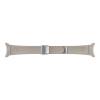 Samsung Galaxy Watch 6 D Buckle Hybrid Eco Leather Band Slim (S/M), Etoupe, ETSHR93SAEGWW -31988-01