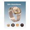 Moxedo Glory, 1.43 Inch Amoled HD Display Fitness Watch Real Time Health Monitoring, 100 Plus Watch Faces, 120 Plus Sports Modes Fitness Activity Tracker, For iOS And Android, Smart Watch For Women, Rose Gold, MX-SW012-RG-32999-01