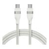 Anker USB C To USB C 240W Upcycled Braided Fast Charging Cable, White, A82E2H21-29117-01