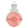 Geepas, 9 Hours Working Time, AC,DC Function, 1500mAh Lithium Battery, Two Level LED, Charging Indicator, Up And Down Tilting, Full Charged Indicator, Working Indicator, 8 Inch Multi Angle LED Clip Fan, GF21121-29623-01