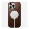 Nomad Modern Leather Case, 8ft Drop Protection, MagSafe And Wireless Charging Compatible, Protective Phone Leather Case For iPhone 16 Pro Max, Brown-34296-01