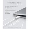 Anker Powerline 3 Flow 3ft Type C To Type C 100W Fast Charging Cable, White, A8552H21-31691-01