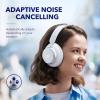 Anker Soundcore Space Q45, Adaptive Noise Cancelling, Ultra Long 50H Playtime, App Control, High Resolution Sound, Dual Connection Wireless Bluetooth On Ear Headphone, White, A3040021-21031-01