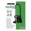Geepas, 2600W Powerful Motor, 3L Capacity Cloth Bag And Metal Tube, Speed Control With Low Noise, Vacuum Cleaner, GVC19023-31104-01