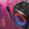 JBL PartyBox Encore 2 Portable Party Speaker, 100W RMS, Bluetooth 5.4, Dynamic Light Show, Wireless Mic, IPX4 Splash-Proof, Black-36205-01