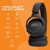 JBL Tune 520BT, Pure Bass Sound And Mic, Upto 57 Hrs Playtime, Customizable Bass With App, Wireless On Ear Bluetooth Headphones-11377-01