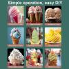 RAF Automatic Ice Cream Maker Gelato Milkshake Sorbet Machine-35461-01