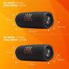 JBL Flip 7 Portable Waterproof and Drop-Proof Speaker, Bold Pro Sound with AI Sound Boost, 16Hrs of Playtime, and PushLock System with Interchangeable Accessories Black-36126-01