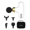 Moxedo, Deep Tissue Massager With 4 Interchangeable Massage Heads, Portable Multi Function Muscle Massager, White, MX-MSG011-WH-33178-01