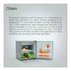Clikon 48 Liter Mini Refrigerator, Adjustable Trays, Child Lock System, Compact Size Single Door Fridge, CK6002-35209-01