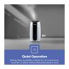 Geepas, 360 Degree Rotatable Nozzle, Automatic Shut Off, 2.6L Ultrasonic 2 Speed Cool Mist Humidifier, GUH63072UK-31098-01