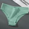 Summer Solid Color Cotton Panties Female Underpants Sexy Panties for Women Briefs Underwear Plus Size Pantys Lingerie 4PCS Set - A5985-78-01