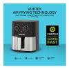 Geepas, 4.5L Pot With Rack, Vortex Air Frying Technology, Multiple Function, 30 Min Timer, Air Fryer, GAF37541-28753-01
