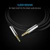 Anker 3.5mm, Black, Auxiliary Audio Cable -11900-01