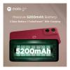 Motorola Moto G05, 4GB RAM, 256GB Storage, 6.67 Inch 90Hz Punch Hole Display, 50MP Rear Main Camera, Dolby Atmos, Dual SIM, Vegan Leather Frame, IP52, 5200mAh Battery, 18W Charging, Android Smartphone, Plum Red-30806-01