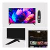 Geepas, Google TV, Dolby Audio, Built In Chromecast, Remote Control, HDMI And USB Ports, Licensed Contents And Pre Installed Apps, WiFi And Screen Sharing, 55 Inch Smart Ultra HD LED TV, GLED5506SGXHD-33574-01